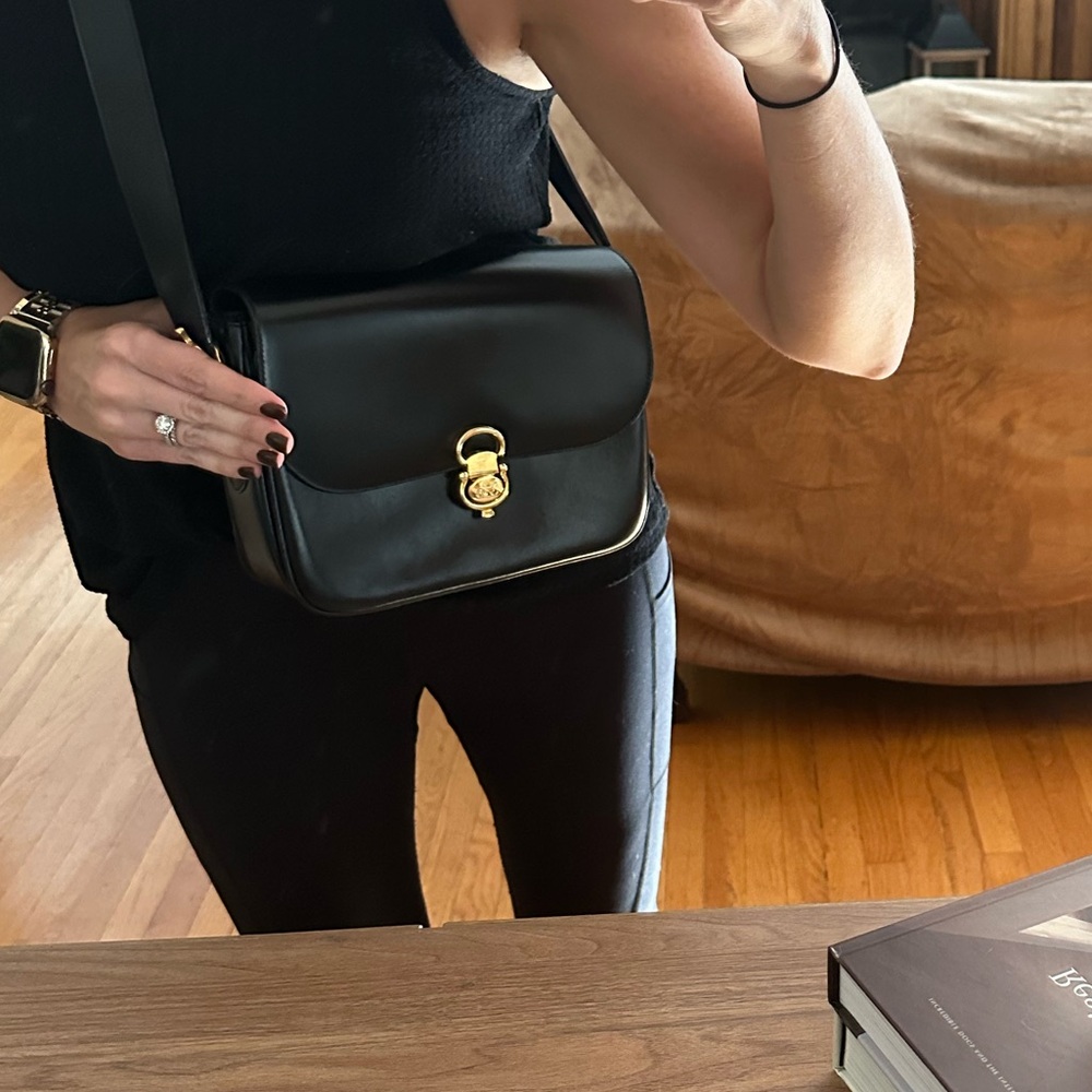 Vintage Celine Leather Shoulder Bag - Picture 2 of 11